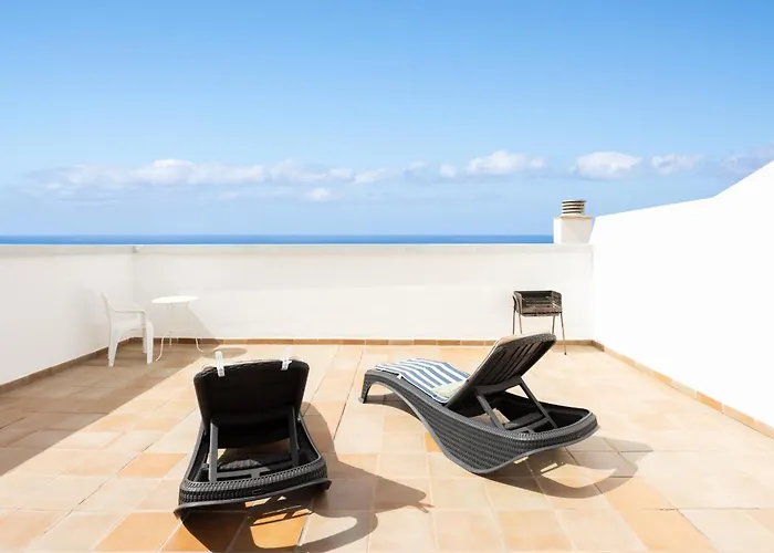 Okstay Atico Lantana Terraza Y Vistas Al Mar أذيخي